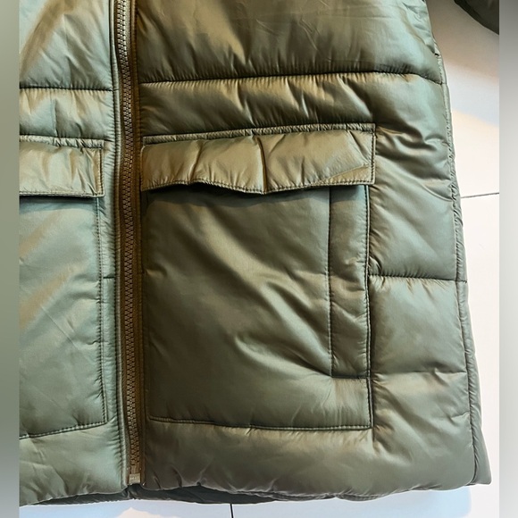 DSG Boys Dark Green Insulated Water Resistant Puffer Jacket Medium 10-12 NWT - Picture 4 of 16
